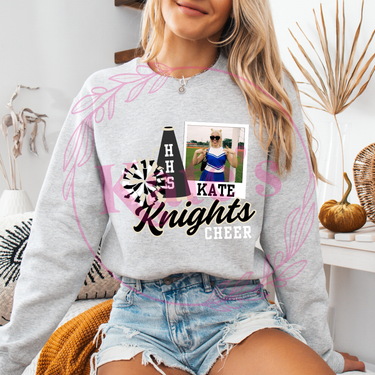 Custom Cheer Polaroid Shirt